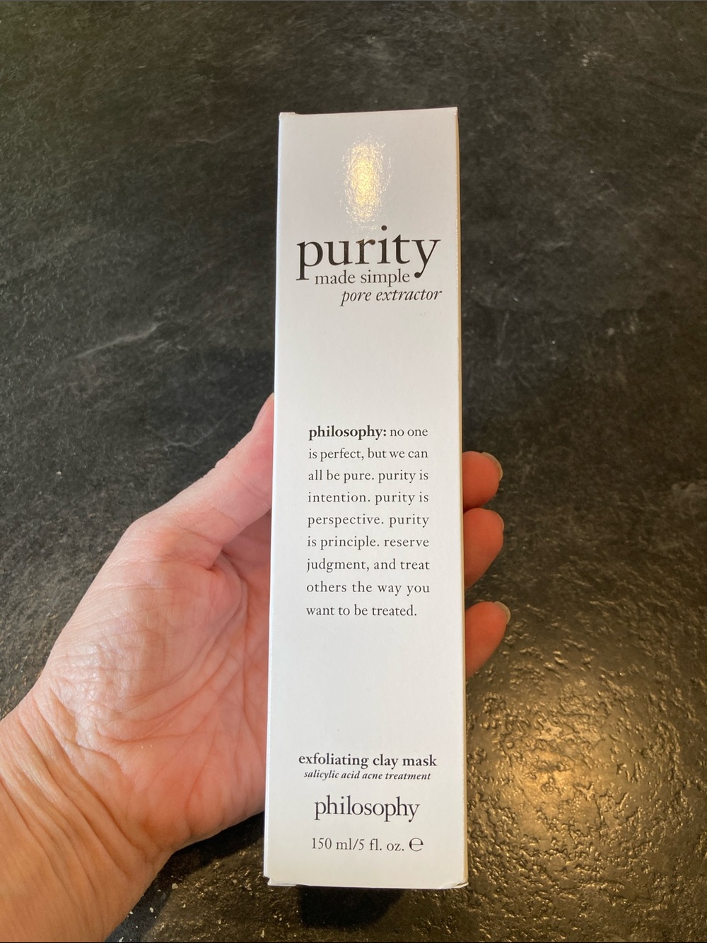 Philosophy Purity Pore Extractor exfoliating clay mask 5 ounce - Brand New